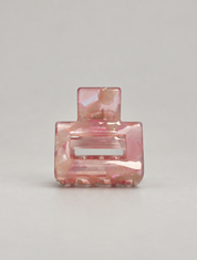spange square small rose marble