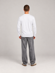 loose fit longsleeve bright white