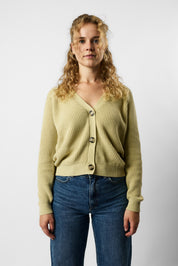 organic knit cardigan