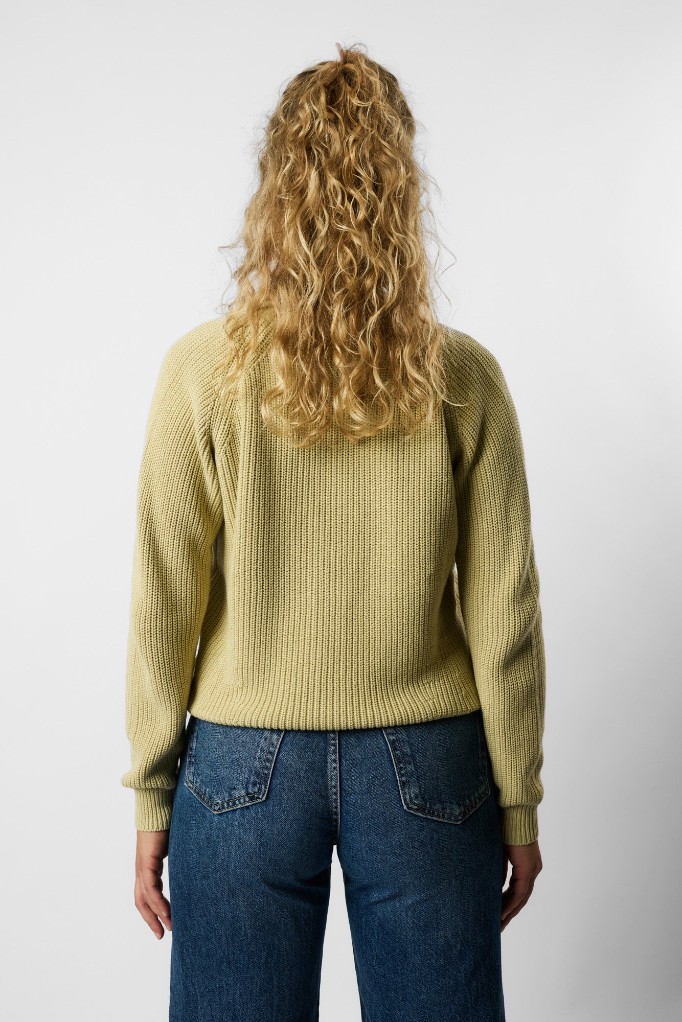 organic knit cardigan