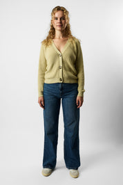 organic knit cardigan