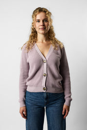 organic knit cardigan