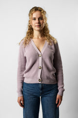 organic knit cardigan