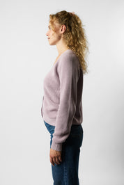 organic knit cardigan
