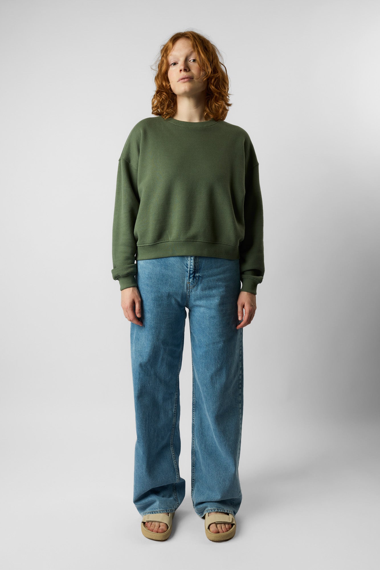 classic organic women's crew neck