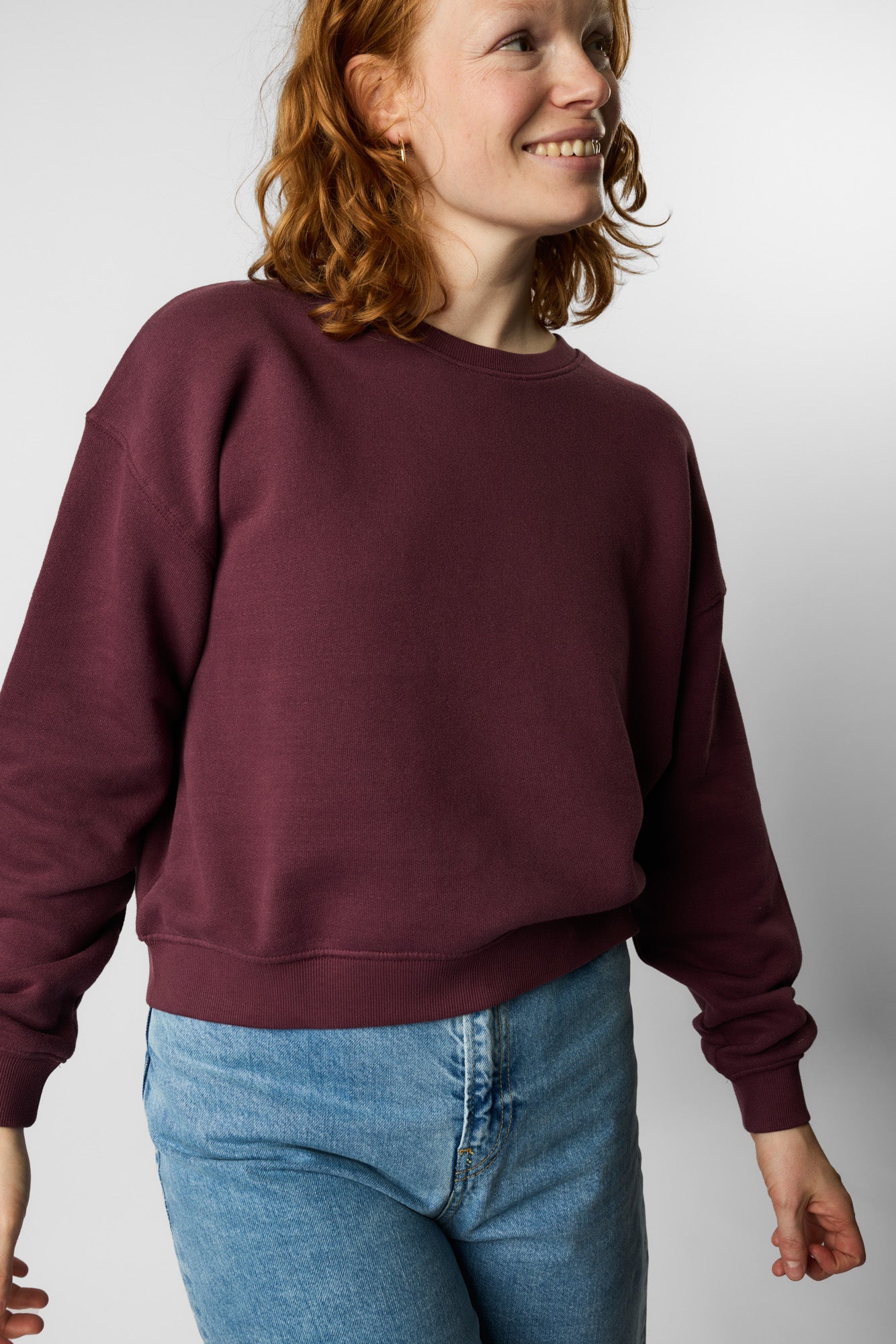 classic organic women's crew neck