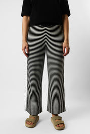 organic culotte striped