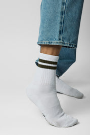 sock stripes dark forest