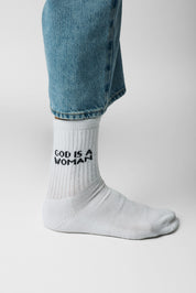 sock god is a woman