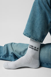 sock god is a woman