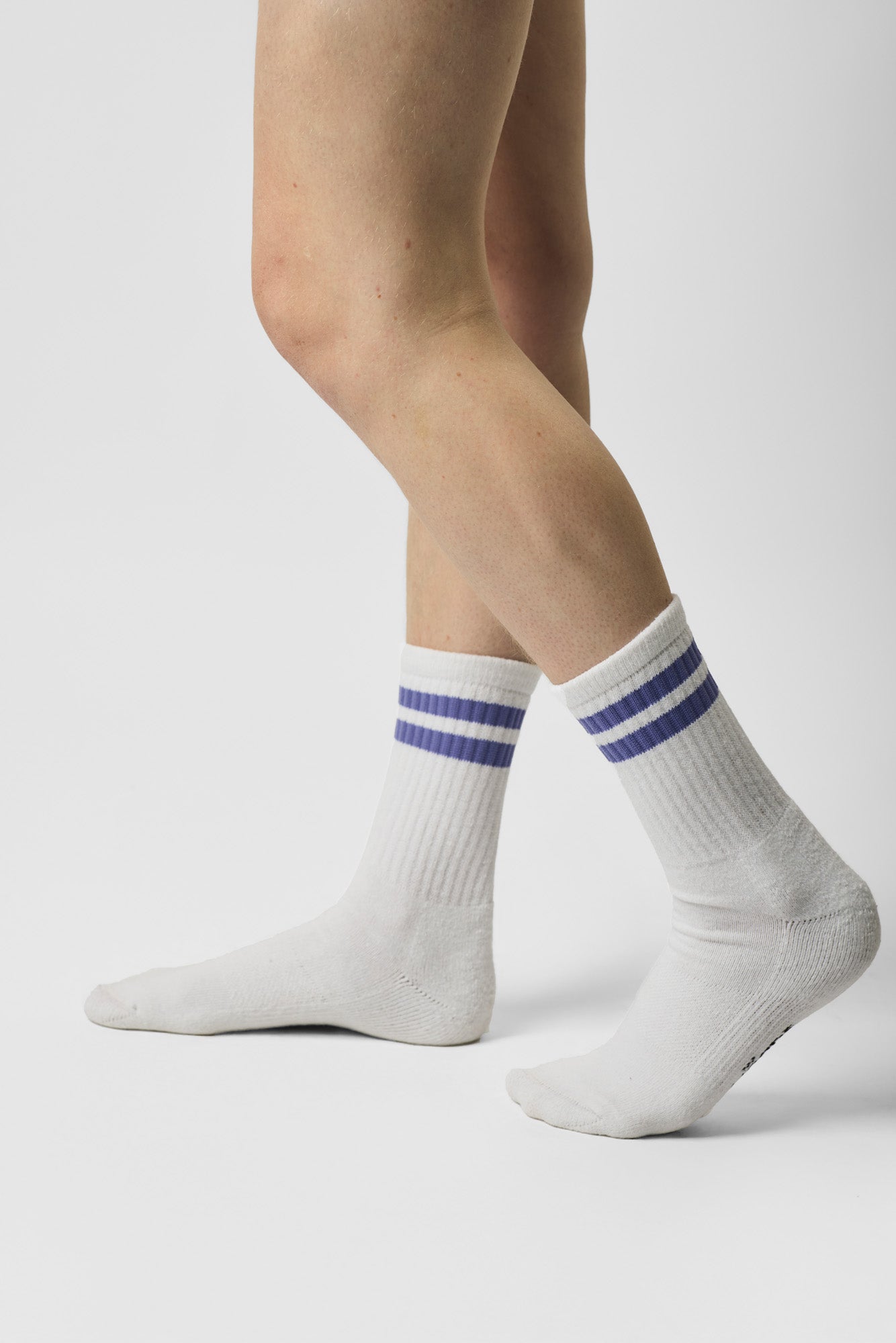 sock stripes wisteria