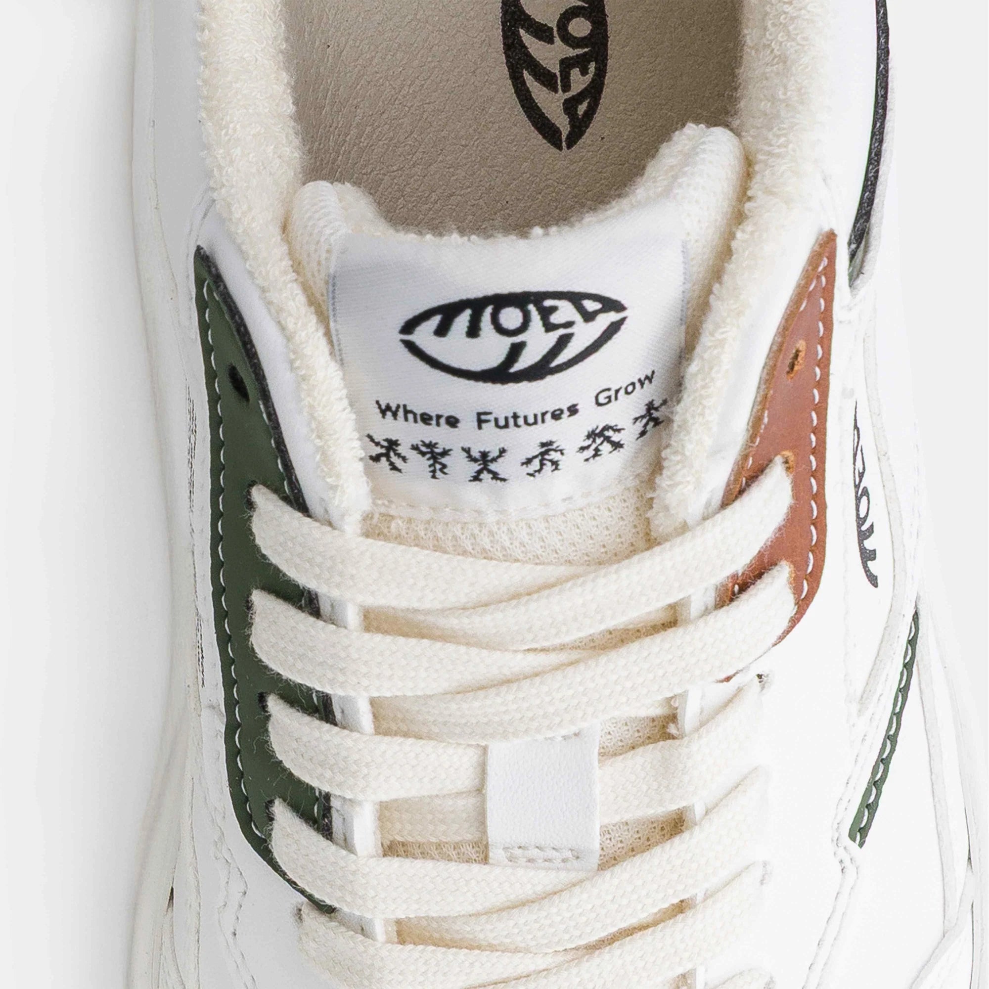 sneaker origin - all in evergreen