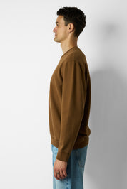 oversized organic crew neck