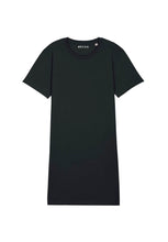 Load image into Gallery viewer, t-shirt dress spinner black