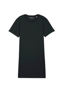 t-shirt dress spinner black