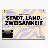 stadt, land, zweisamkeit
