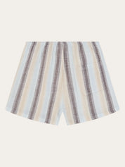 stripe shorts multi color stripe