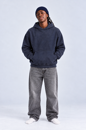 classic wool beanie - patriot blue