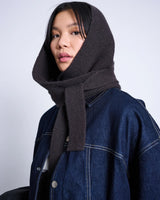lambswool hooded scarf nira zartbitter