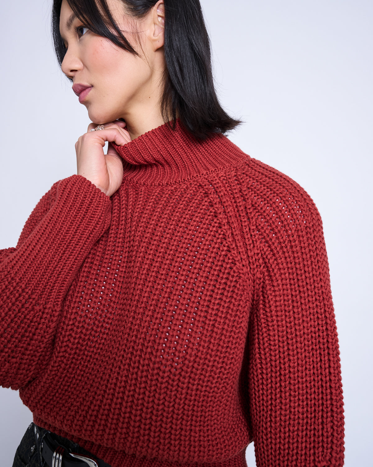 pullover ola mid red