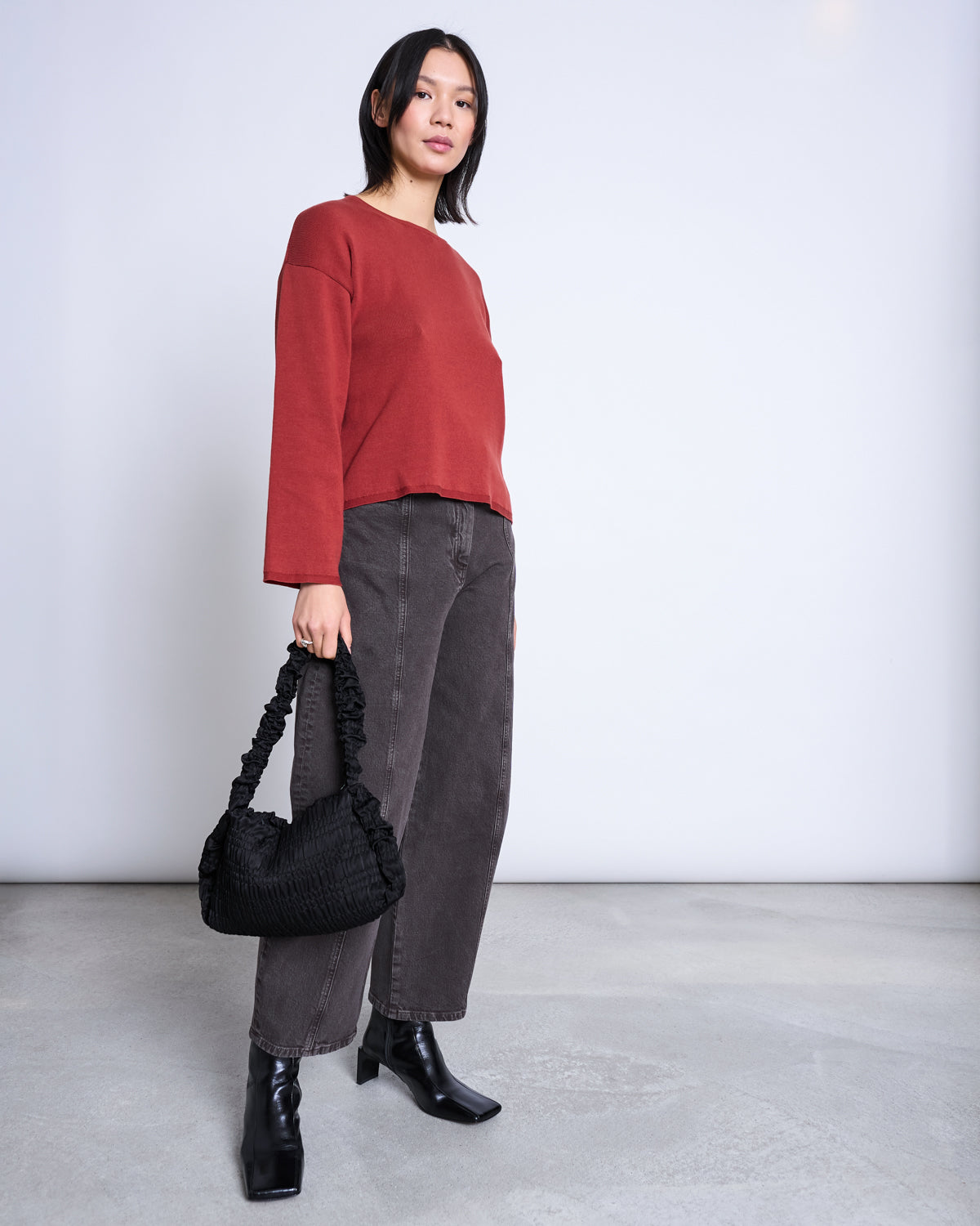 pullover williamsburg mid red