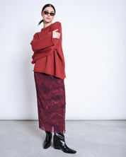 pullover sona mid red