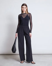 mesh longsleeve dora black