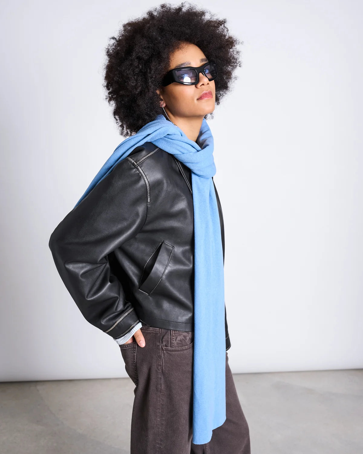 scarf ross mid blue