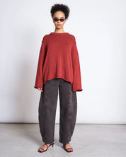 pullover sona mid red