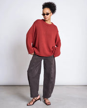 pullover sona mid red