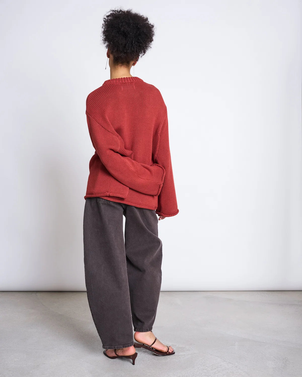 pullover sona mid red