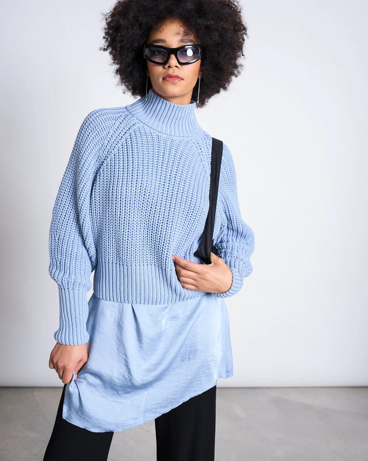 pullover ola mid blue