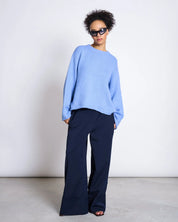 pullover wooly sona mid blue