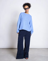 pullover wooly sona mid blue