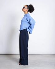 pullover wooly sona mid blue