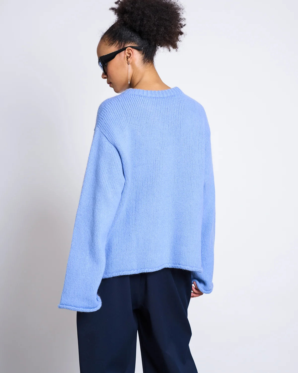 pullover wooly sona mid blue