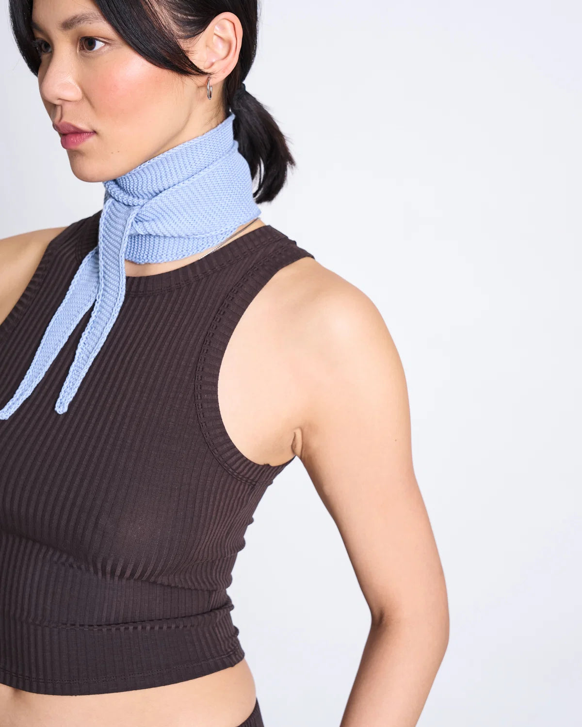 scarf leaena mid blue
