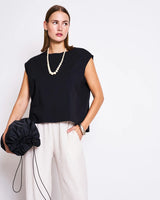 t-shirt ovar black