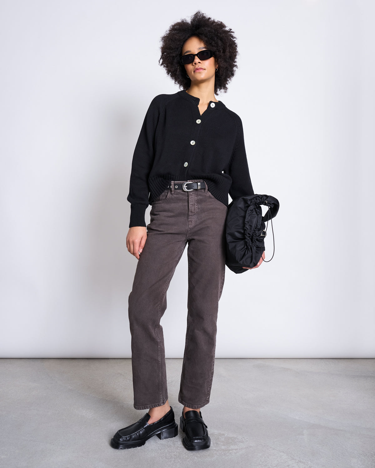 cardigan sivia black