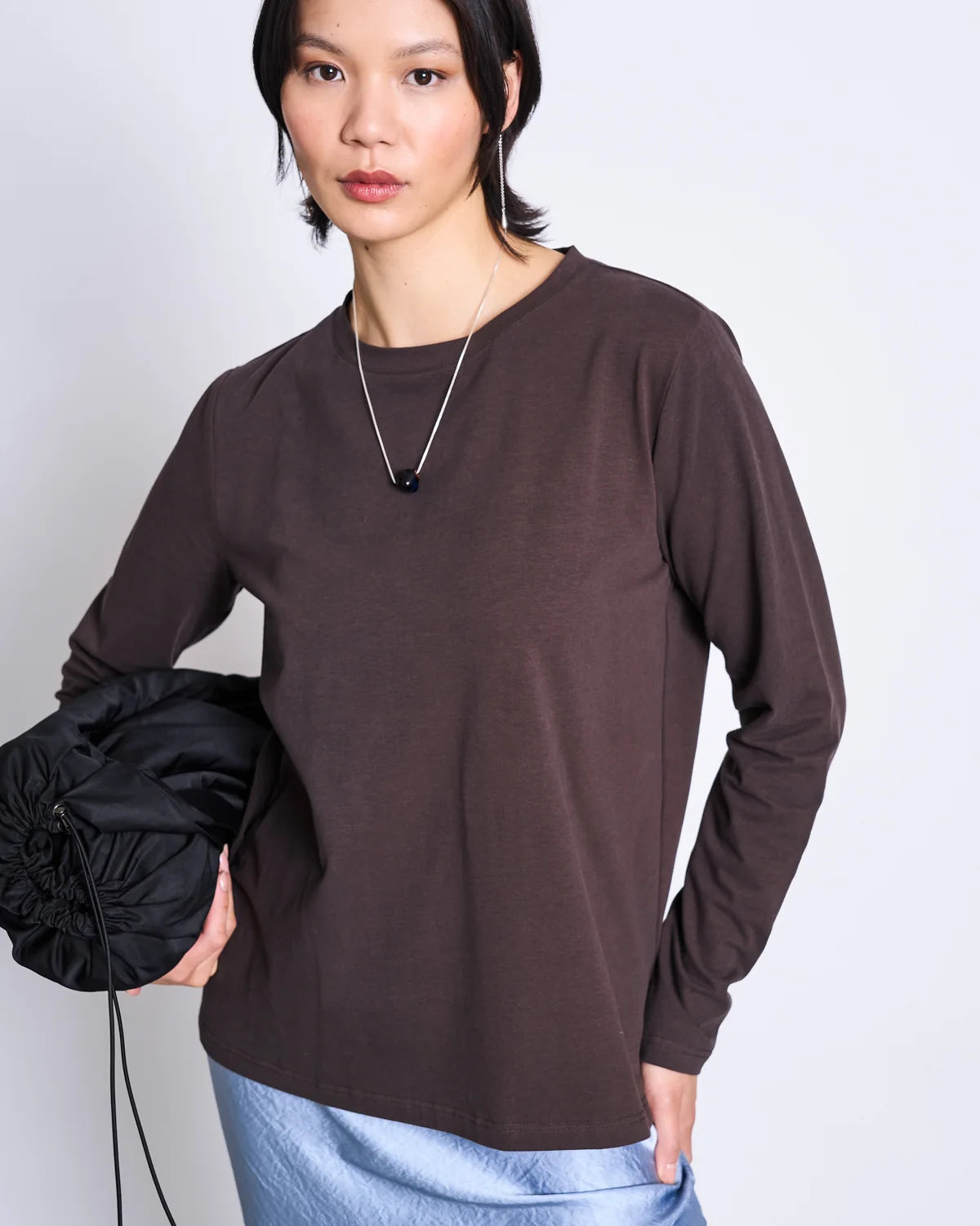 brushed longsleeve boy mud