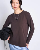 brushed longsleeve boy mud