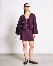 bluse skagen cherry lacquer