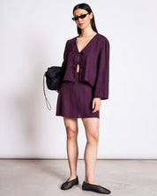 bluse skagen cherry lacquer