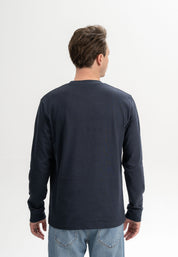 longsleeved shirt tejas navy
