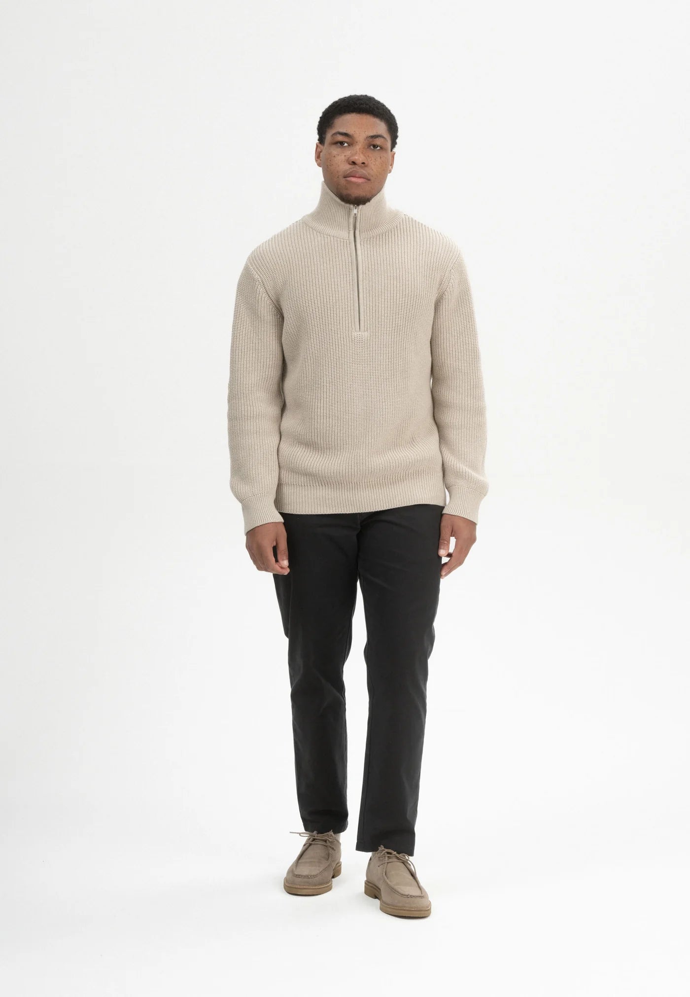 pullover udai kiesel melange