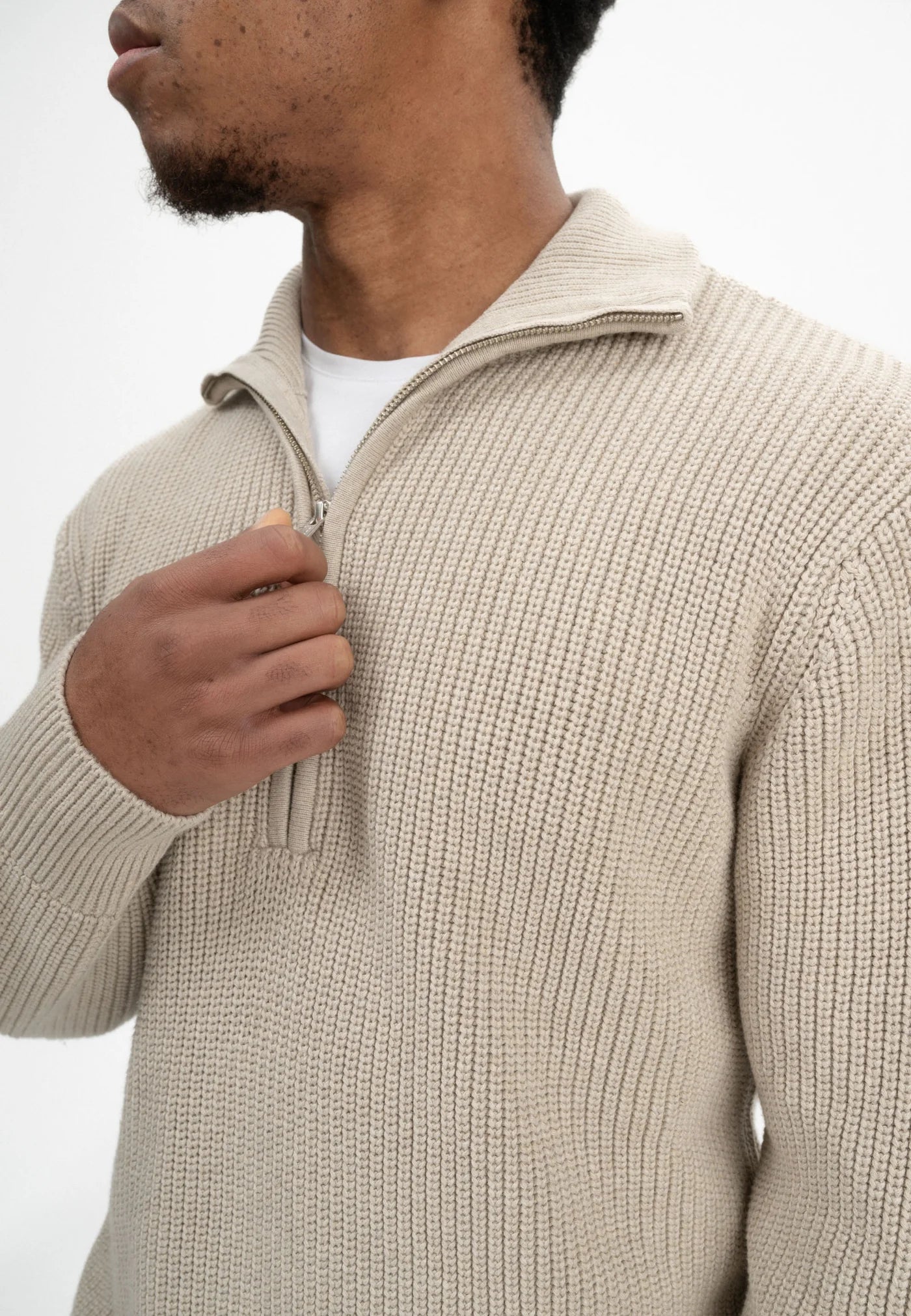 pullover udai kiesel melange