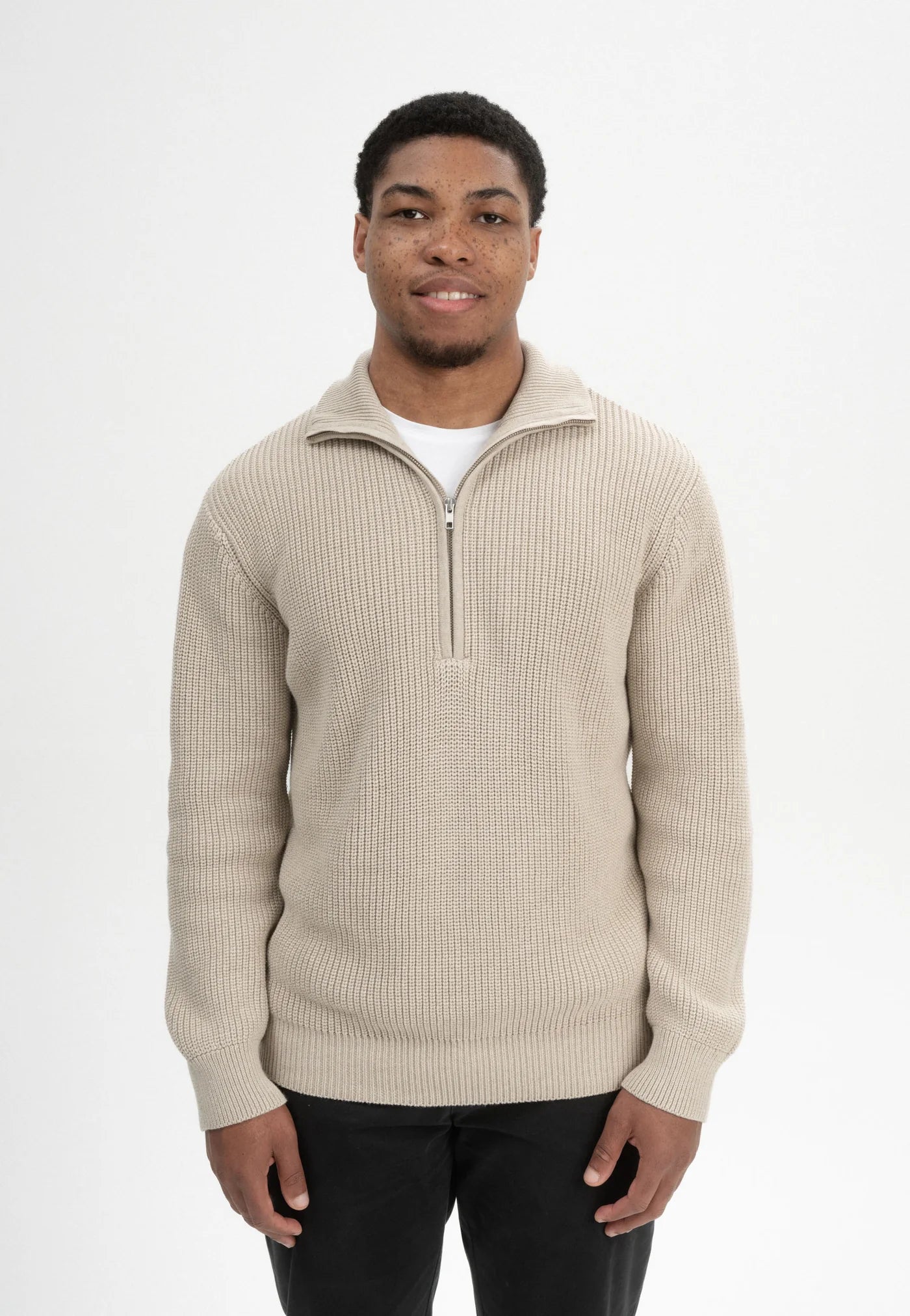 pullover udai kiesel melange