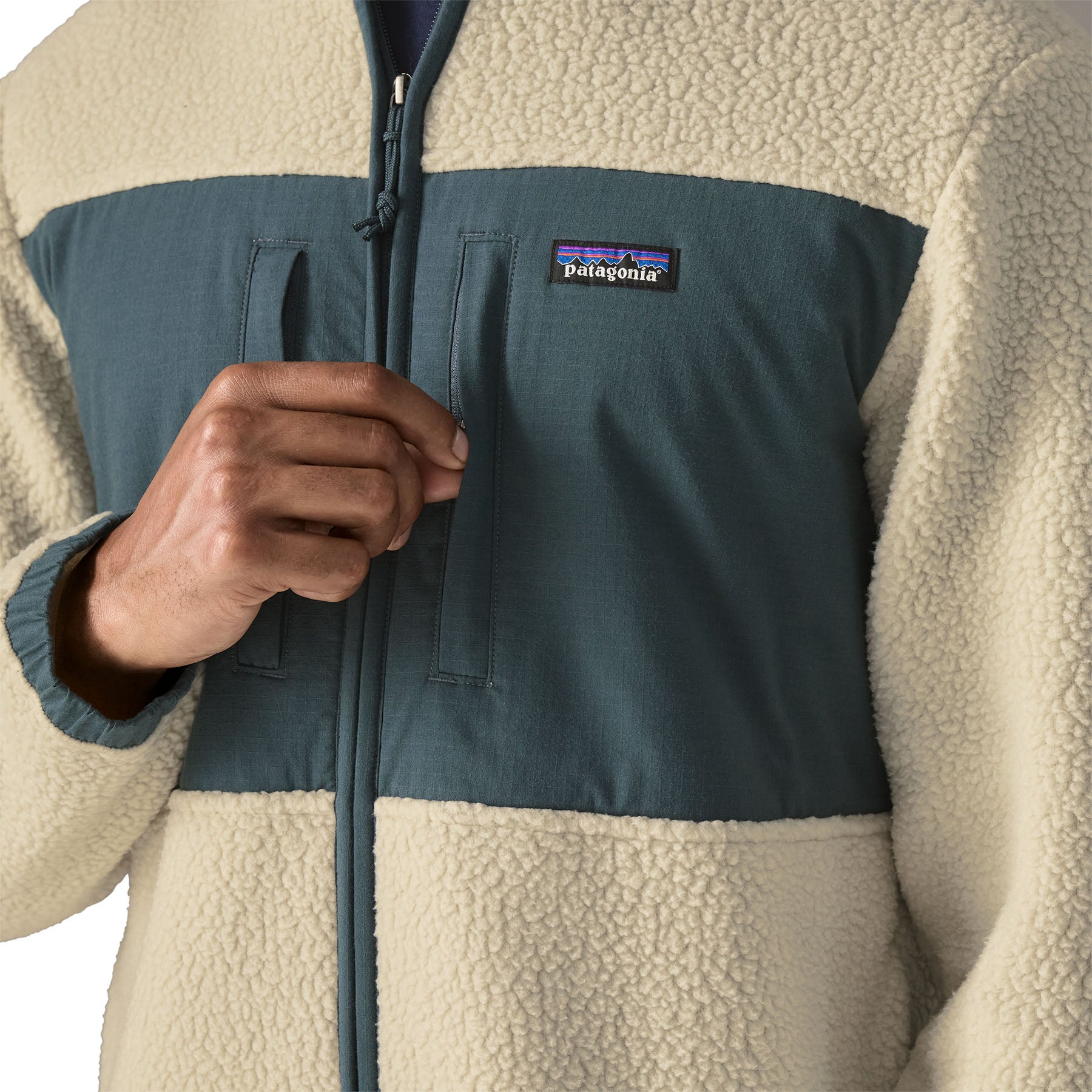 m's retro pile patch jkt PLCN