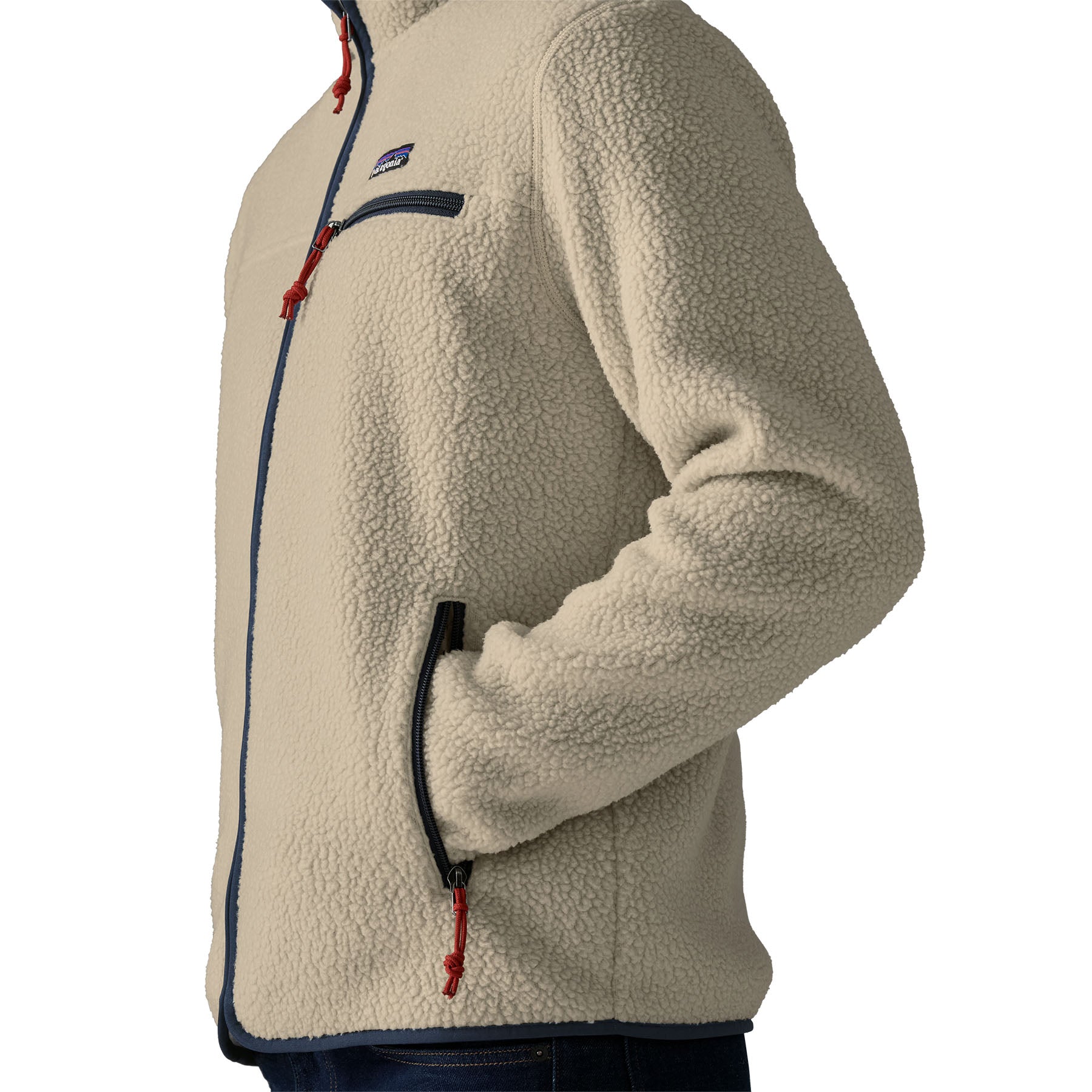 m's retro pile jacket PLCN