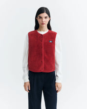 pale red jay vest